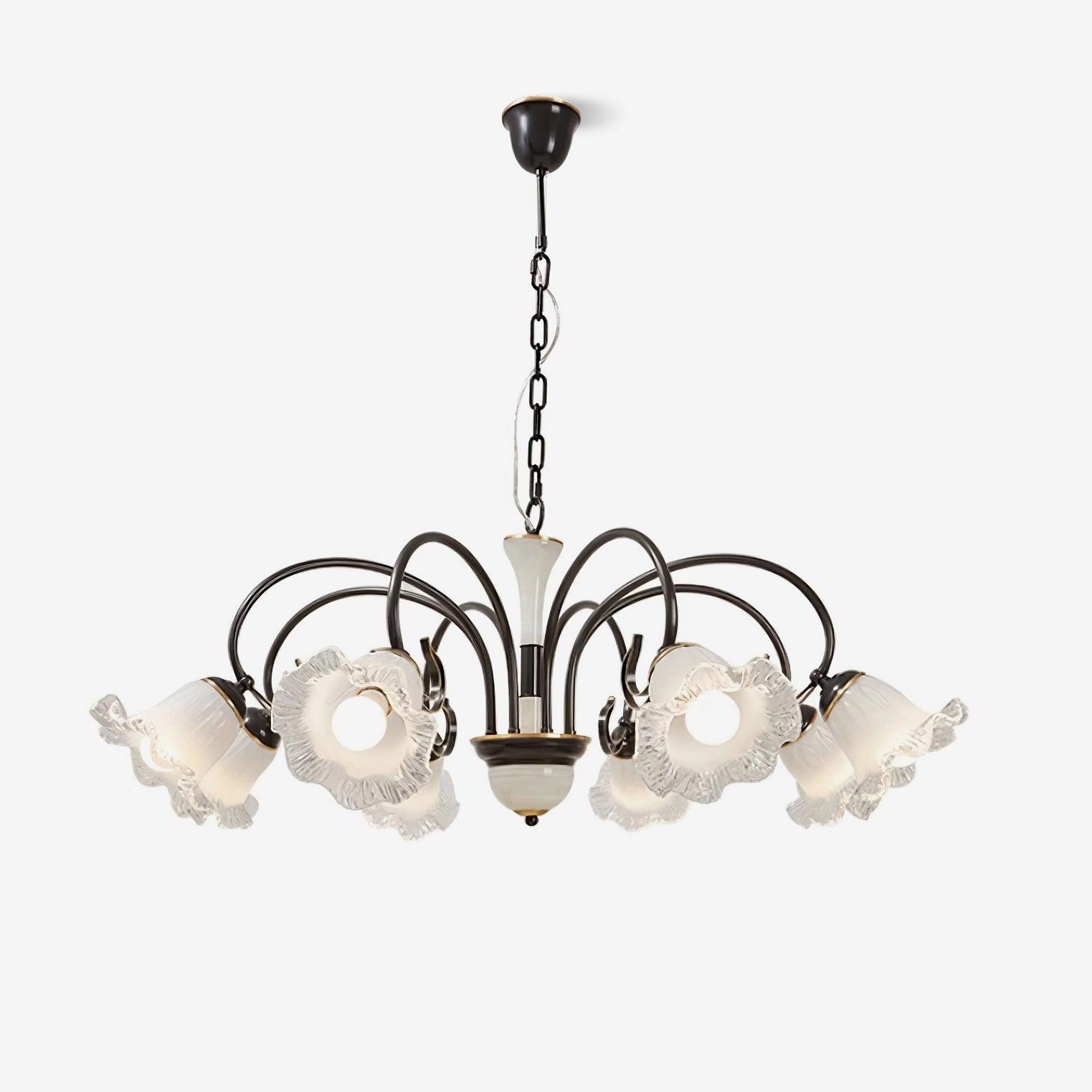 Luce Black Chandelierrustic chandelier,bedroom chandelier 