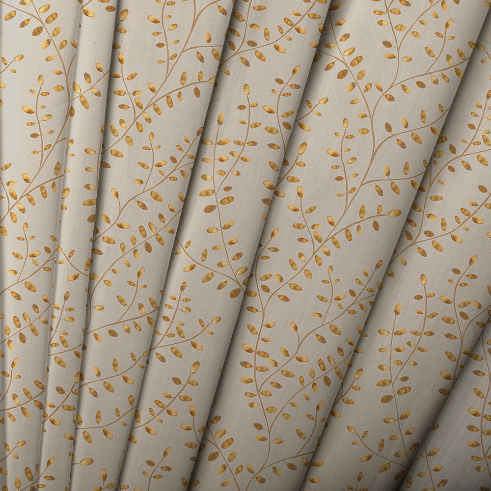 Lucia Printed Cotton Made to Measure Roman Blinds Russet