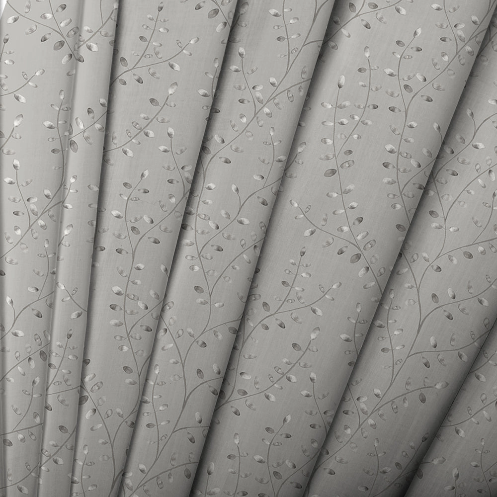 Lucia Printed Cotton Made to Measure Roman Blinds Stone/Cream