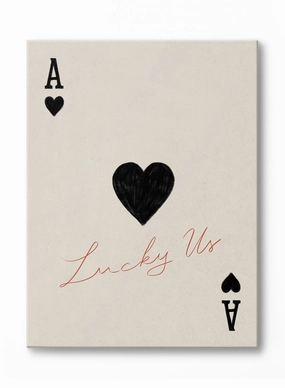 Lucky Us, Canvasindoor decorative canvas print