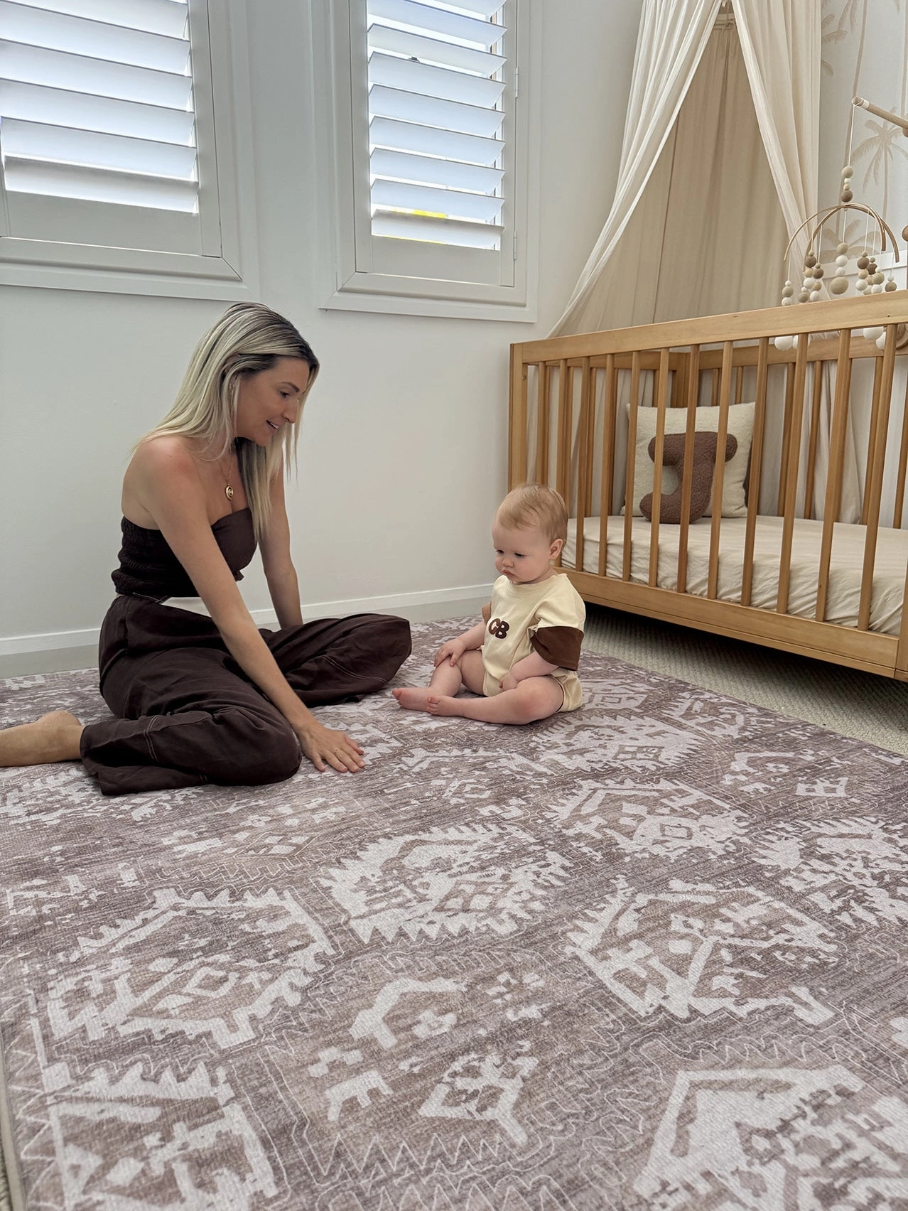 Lumi Grey Plush Rollie Pollie Playmat *NO RETURNS UNLESS FAULTY