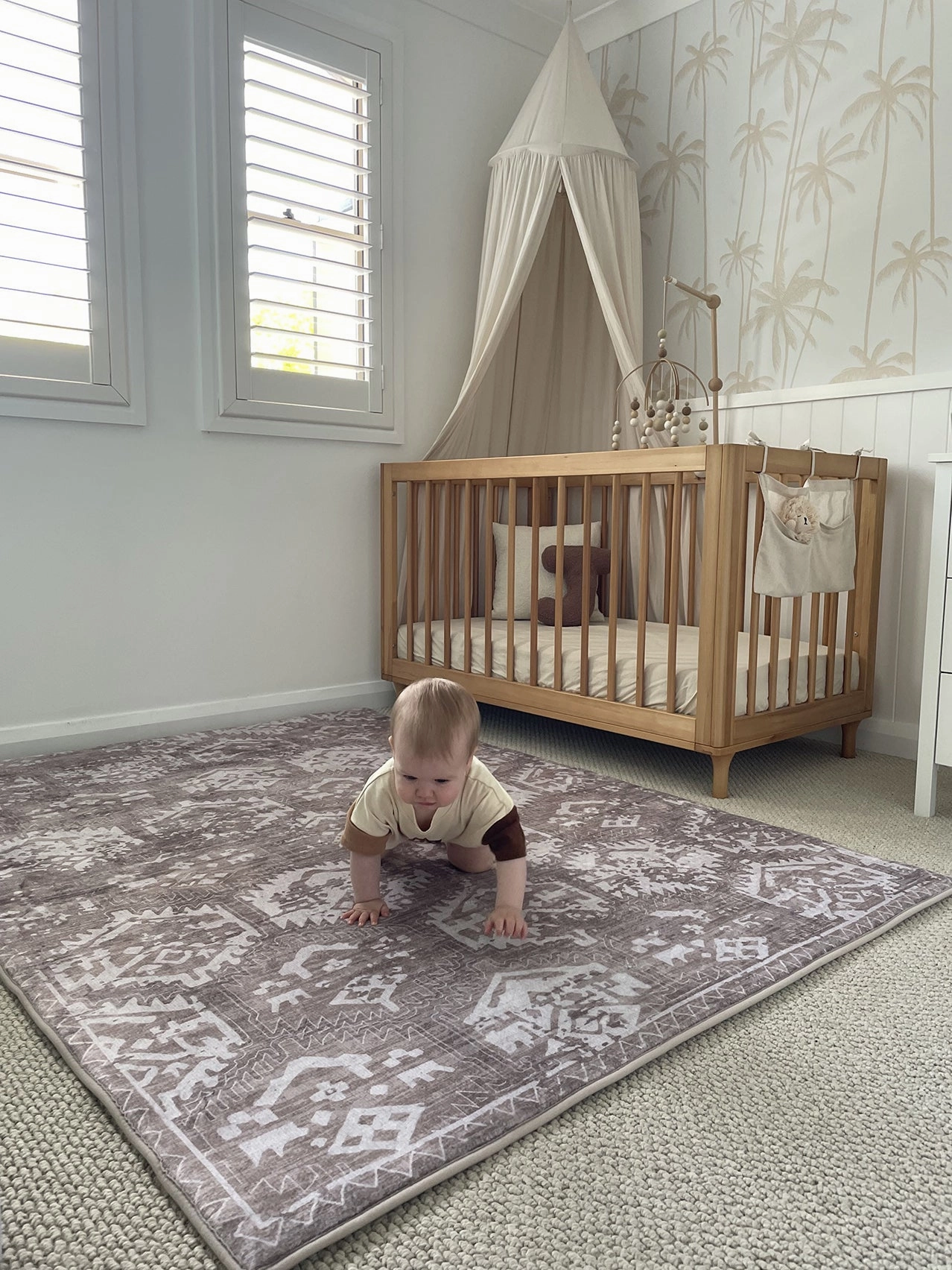 Lumi Grey Plush Rollie Pollie Playmat *NO RETURNS UNLESS FAULTY