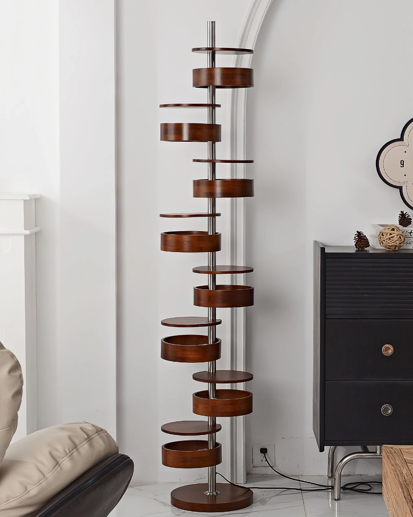 Luminis Wooden Floor Lamp