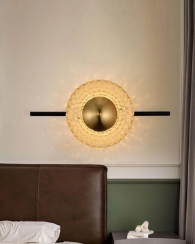 Luminous Orbit LED Wall Light - Goldmodern wall lamp,smart wall lamp