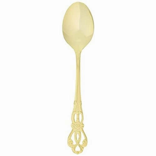 Lune Dessert Spoon Goldboho style dinner plates for special occasions 