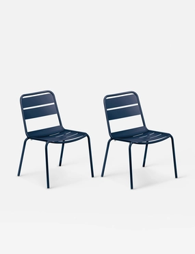 Lupine Indoor / Outdoor Dining Chair (Set of 2)outdoor wrought iron plant stand