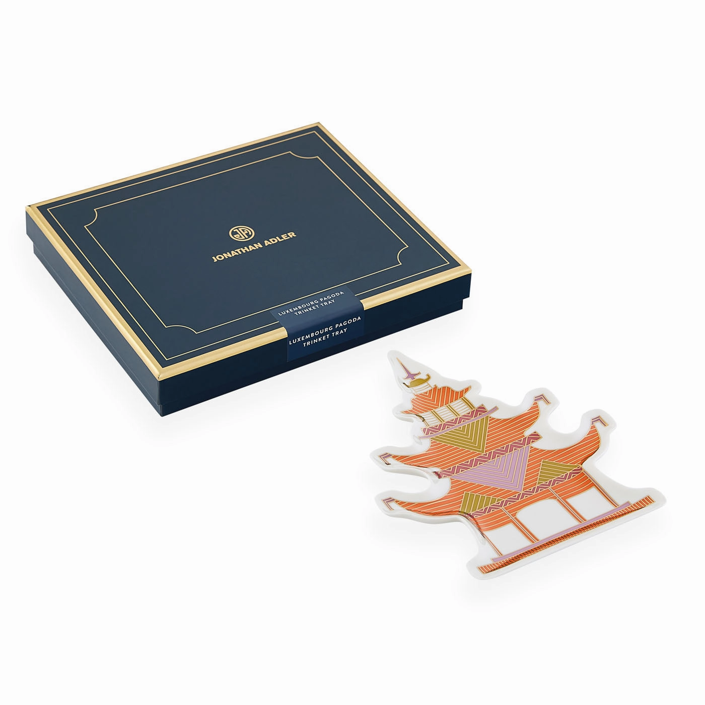 Luxembourg Pagoda Trinket Trayhandmade ceramic dinnerware set