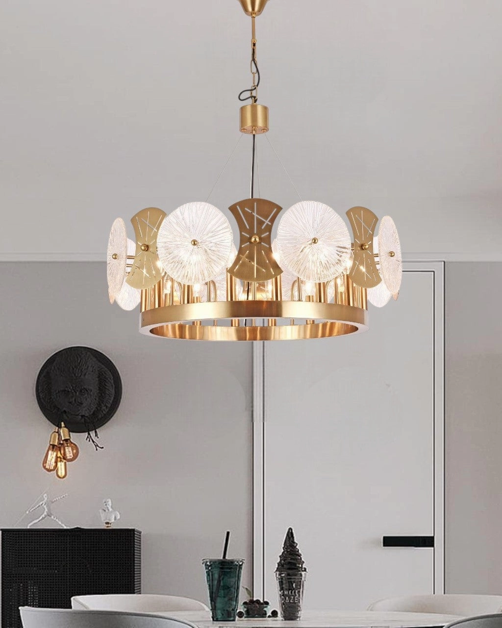 Luxury Murano Pendant Interior Chandelier - 800mmmodern wall lamp,smart wall lamp