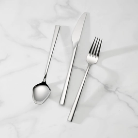 LX Collective 26 Piece Flatware Seteco-friendly bamboo fiber tableware set 