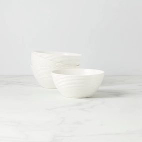 LX Collective White Fruit Bowls - Set of 4halloween party decor ,outdoor halloween decor 