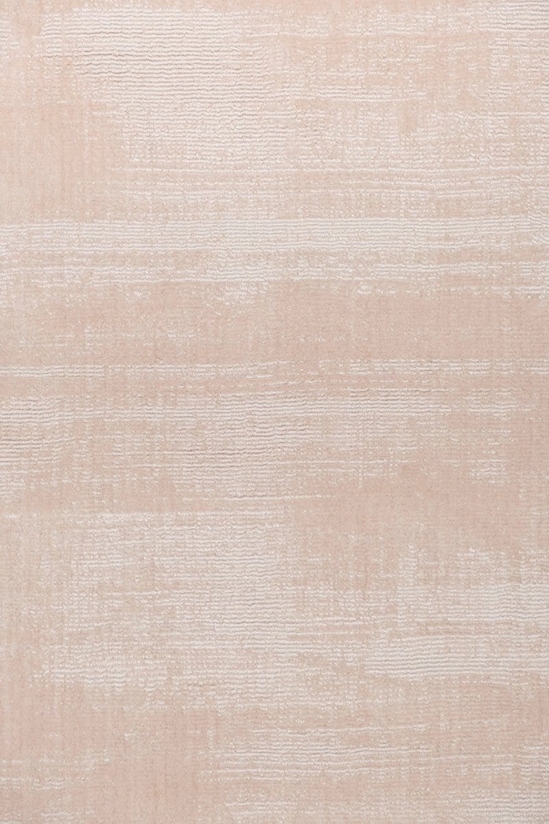 Lyla Blush Peach Distressed Viscose Rug