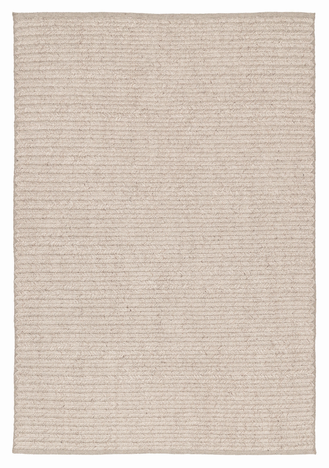 Mabel Cream and Beige Braided Rugmodern color block patchwork rug
