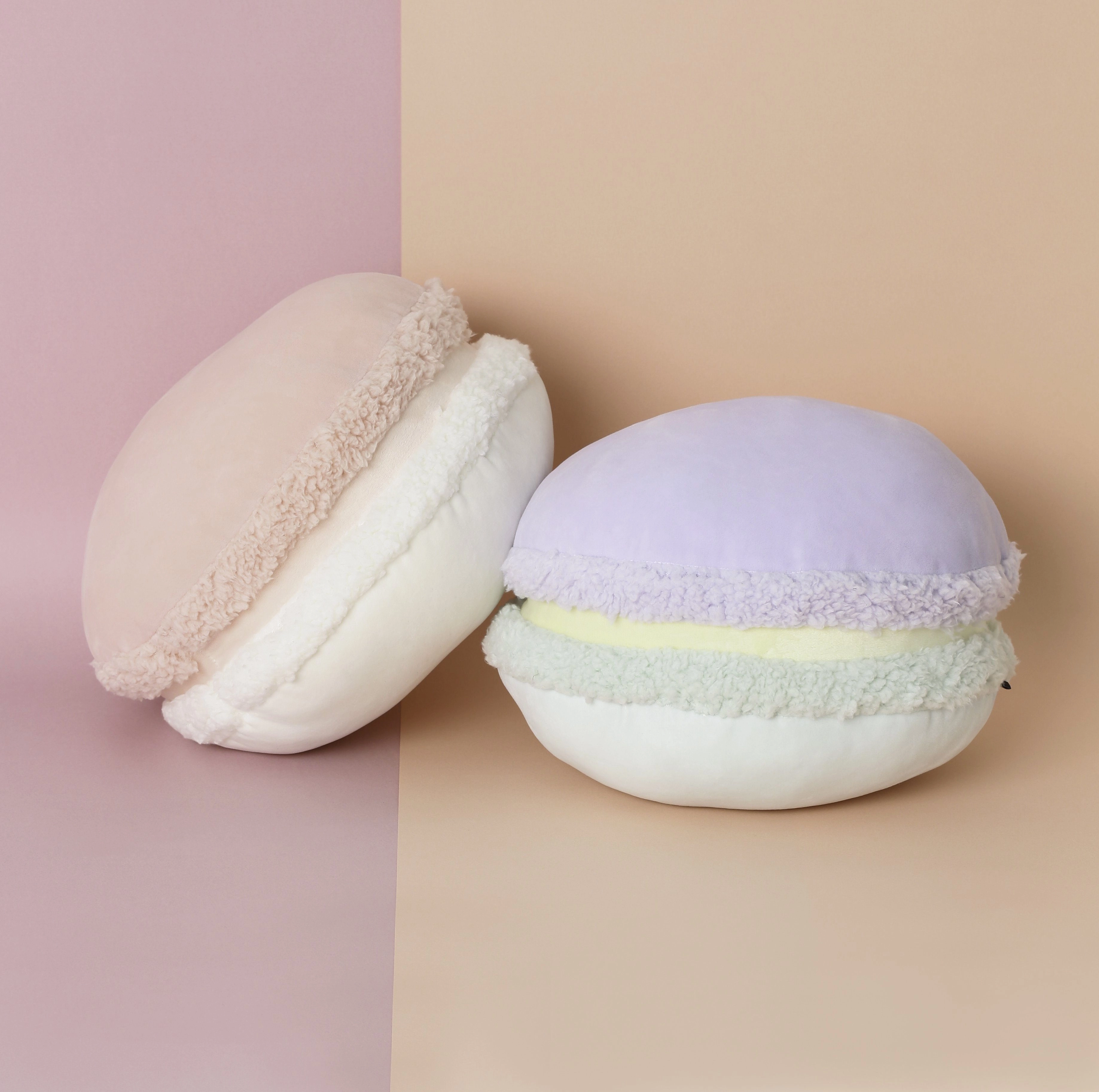 Macaroonu Cushion 300 X 300 Pink X Ivory