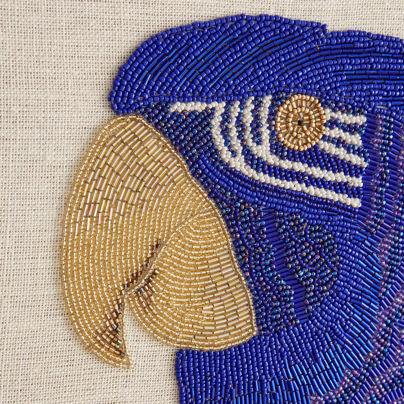 Macaw Beaded Art