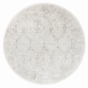 Madison Ivory And Grey Traditional Distressed Round Rugmodern color block patchwork rug