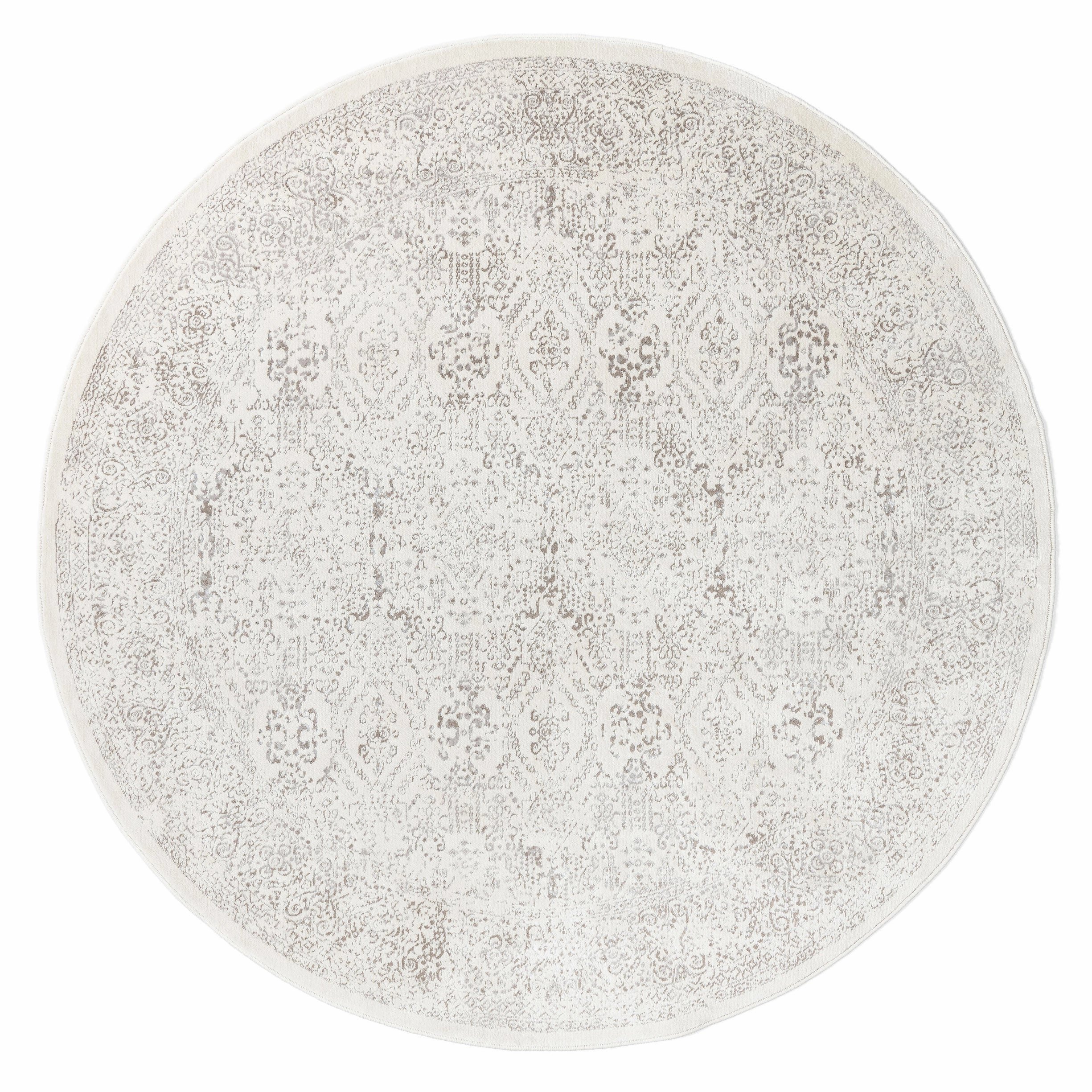 Madison Ivory And Grey Traditional Distressed Round Rugmodern color block patchwork rug