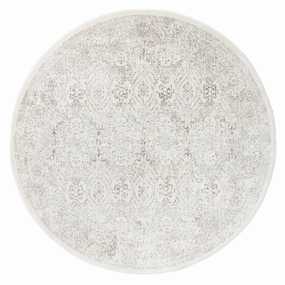 Madison Ivory And Grey Traditional Distressed Round Rugmodern color block patchwork rug