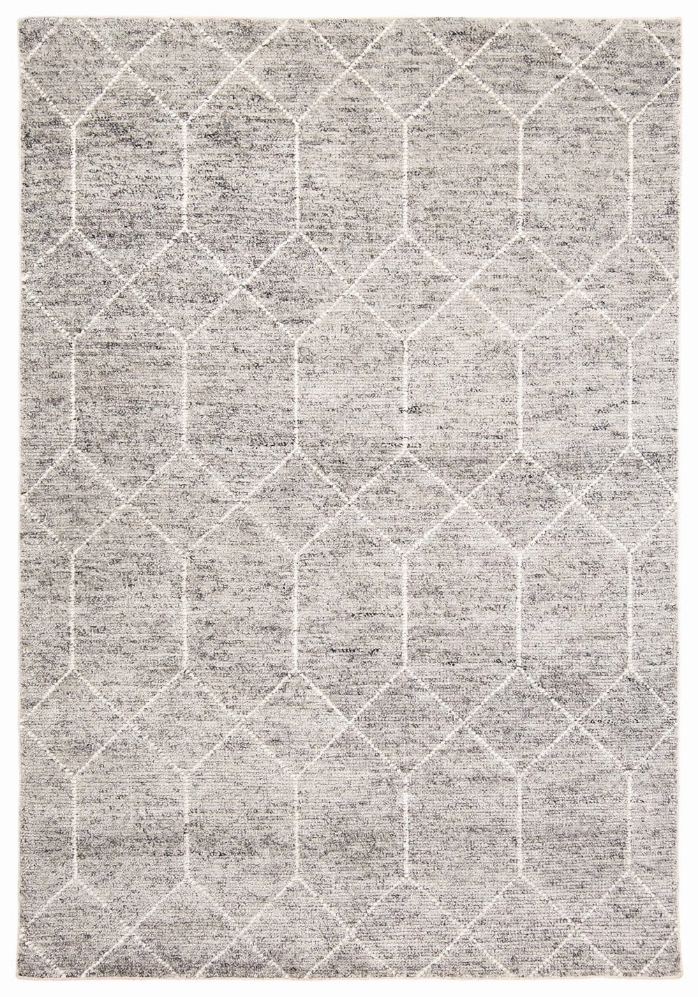 Mae Grey Geometric Rug *NO RETURNS UNLESS FAULTYmodern color block patchwork rug