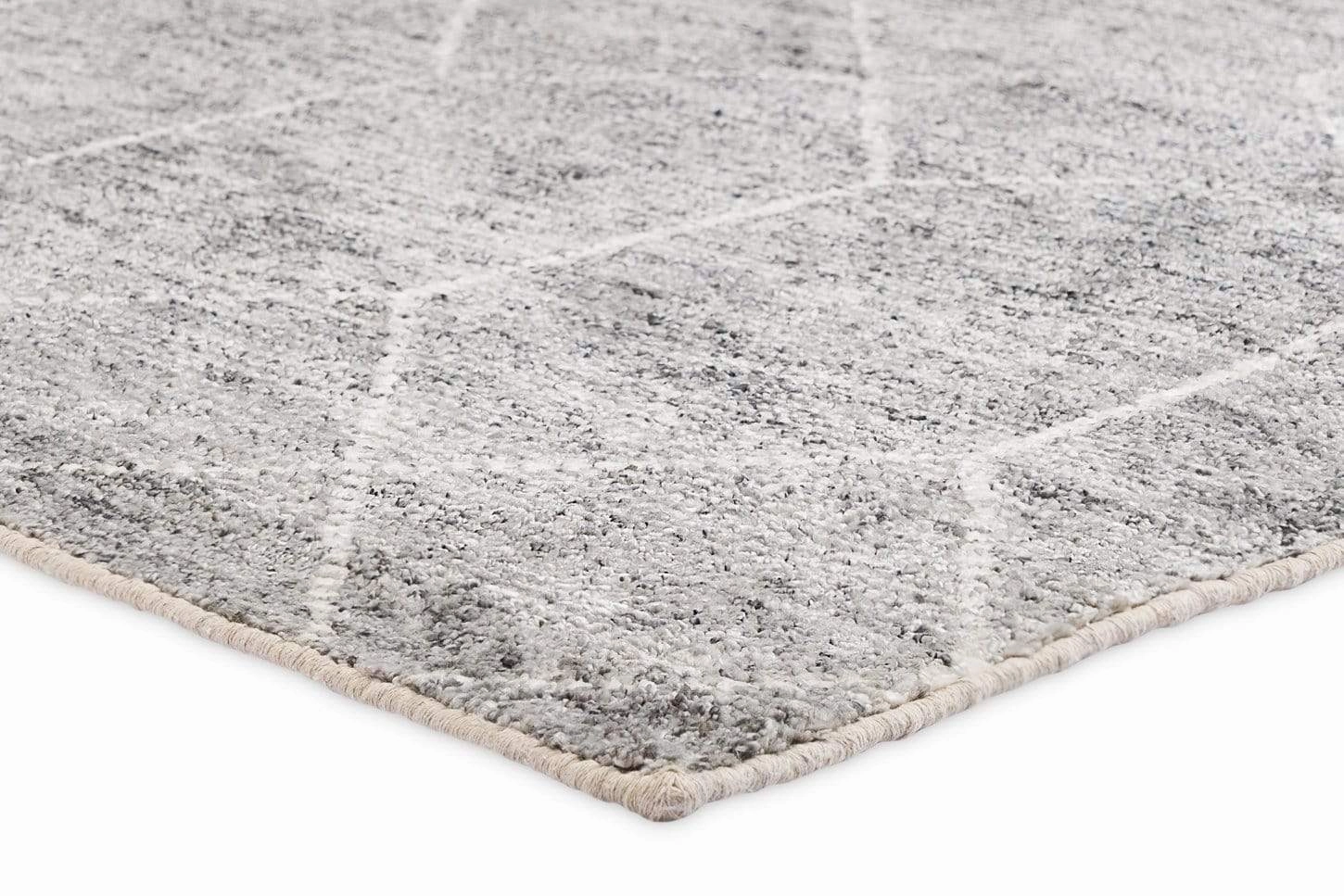 Mae Grey Geometric Rug *NO RETURNS UNLESS FAULTY