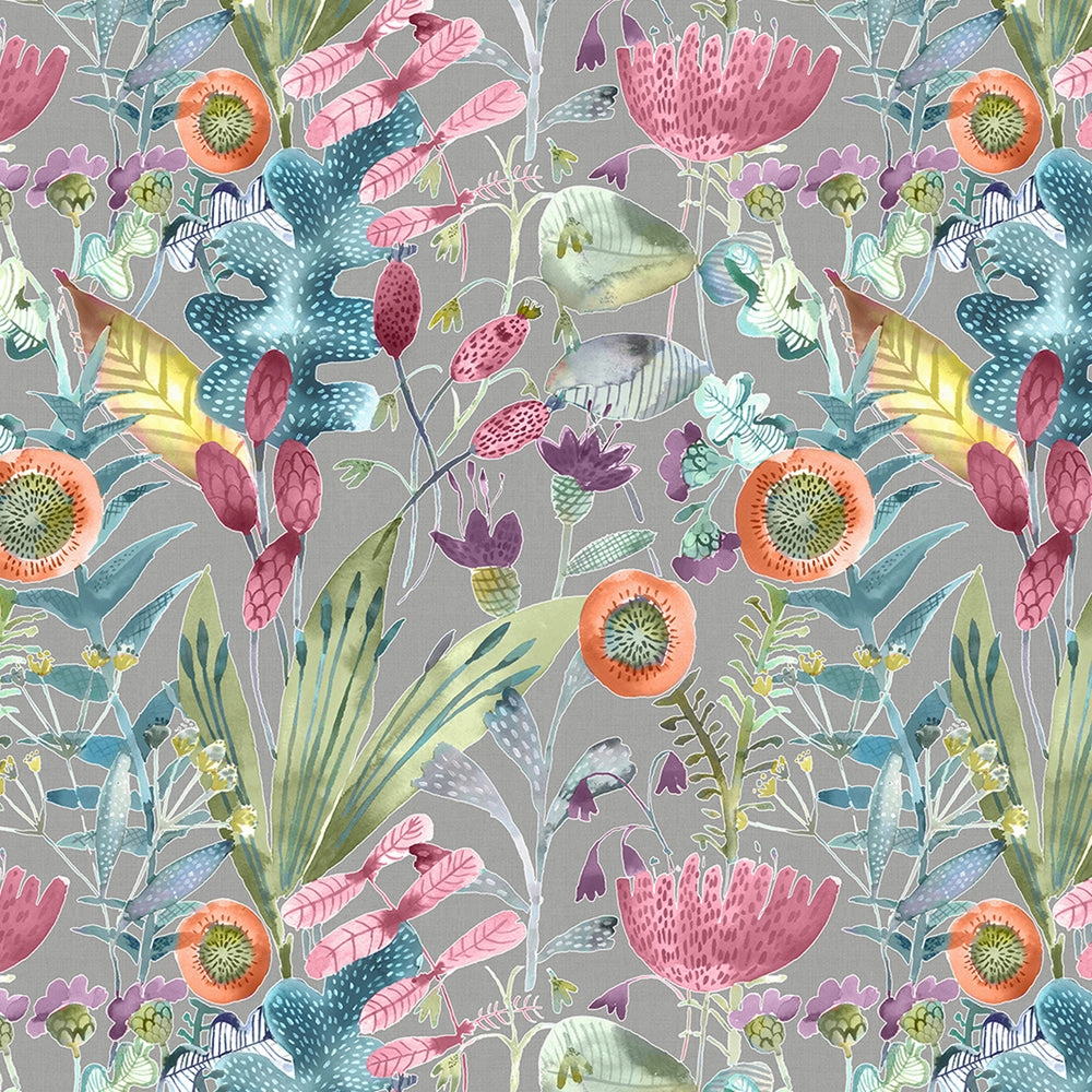 Maizey Printed Cotton Made to Measure Roman Blinds Persimmon