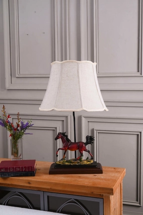Majestic Running Horse Figurine Table Lampmodern wall lamp,smart wall lamp