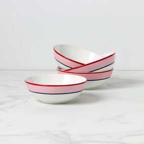 Make It Pop All-Purpose Bowls - Set of 4 - Pink/Bluemodern kitchen decor ,kitchen dinner set ,dinnerware 