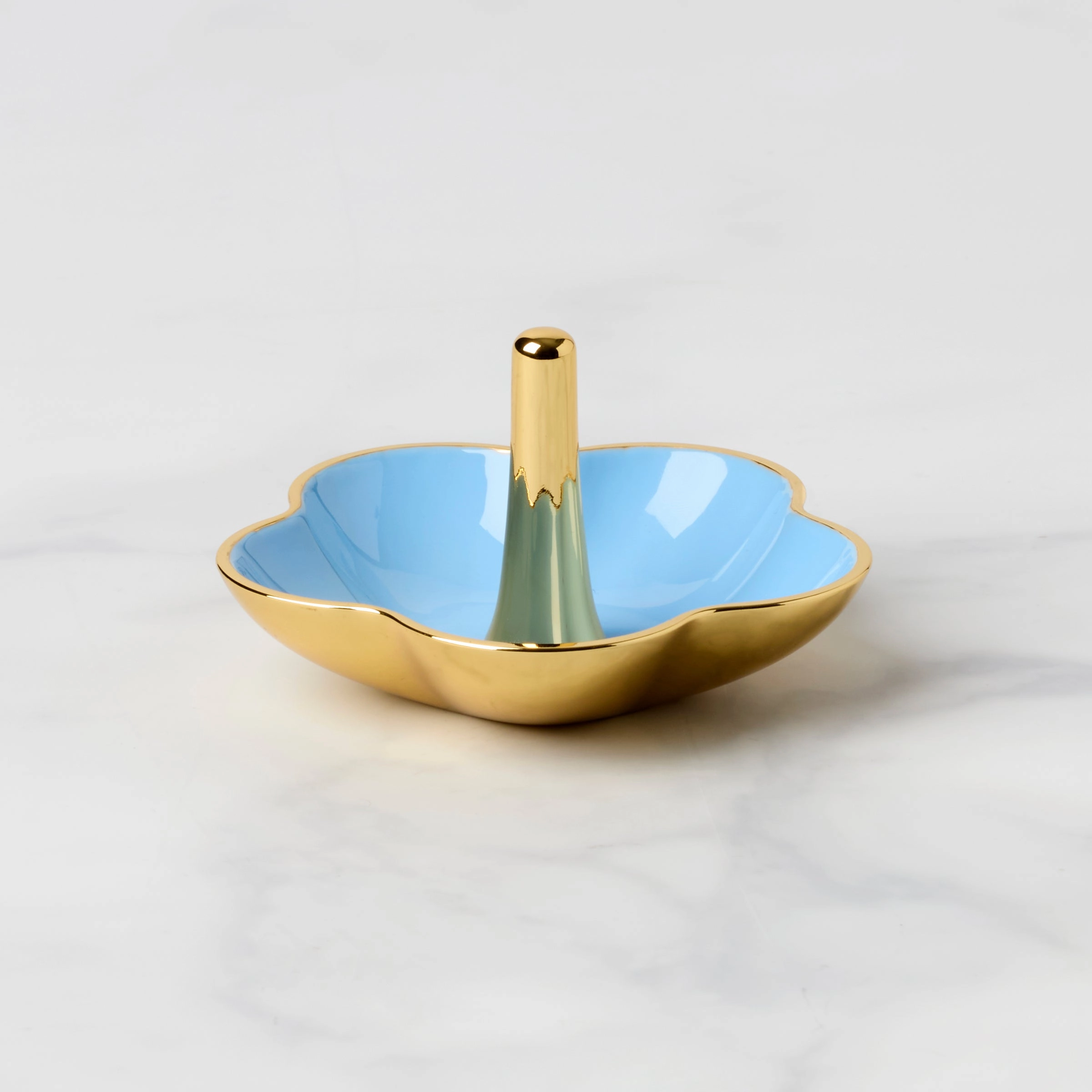 Make It Pop Blue Metal Ring Dishhome decor ,wall decor 