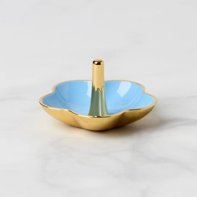 Make It Pop Blue Metal Ring Dishhome decor ,wall decor 