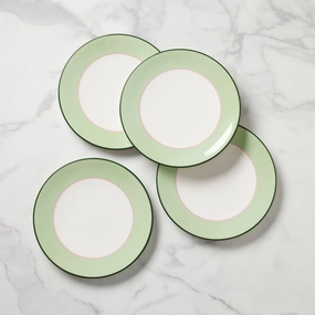 Make It Pop Dinner Plates - Set of 4 - Green/Pinkmodern kitchen decor ,kitchen dinner set ,dinnerware 