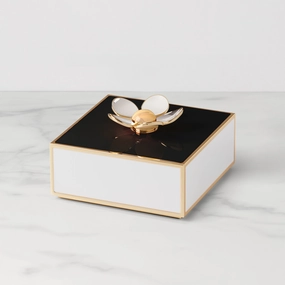 Make It Pop Floral Box - Black/Whitevalentine's day decorations ,valentine's centerpiece 