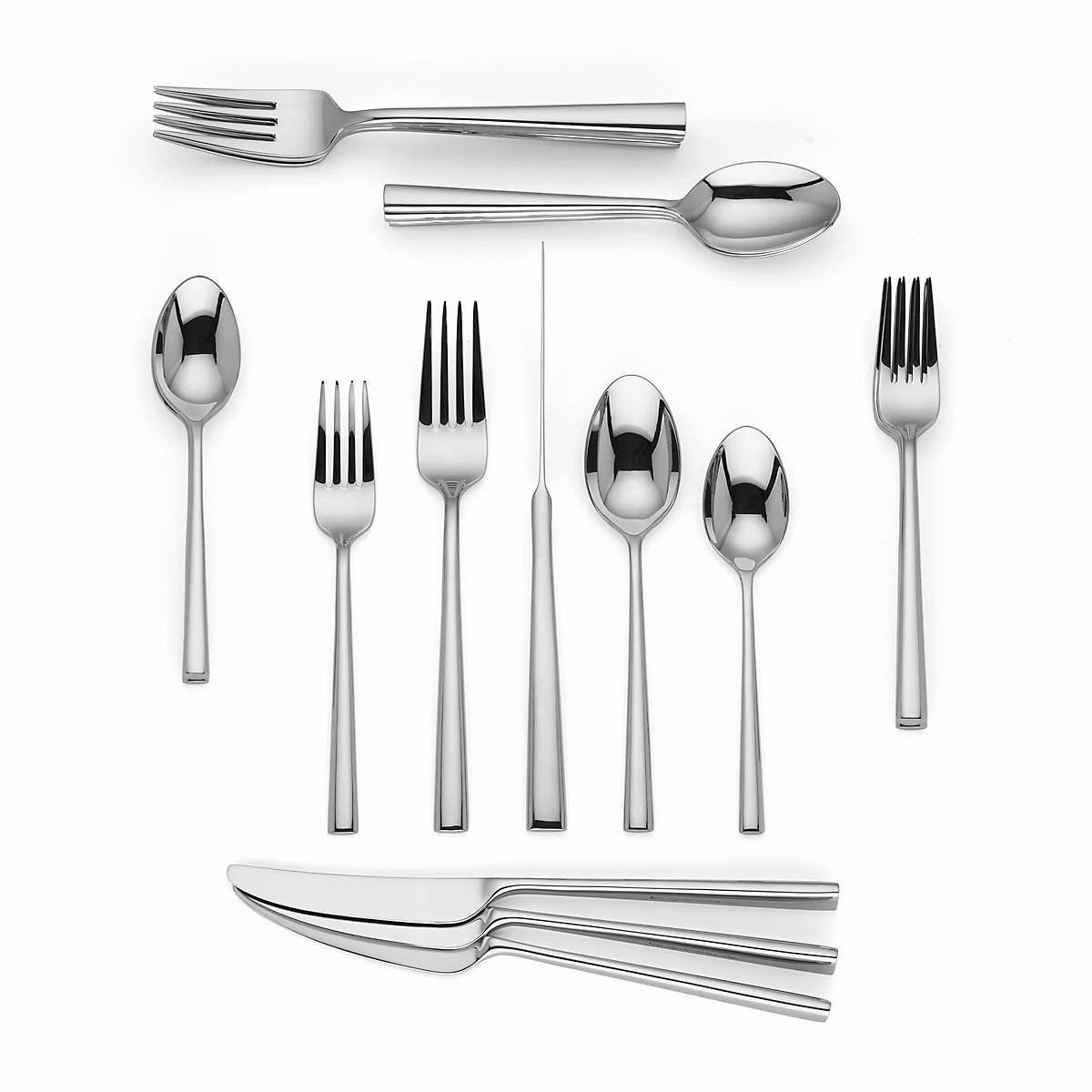 Malmo 20 Piece Flatware Seteco-friendly bamboo fiber tableware set 