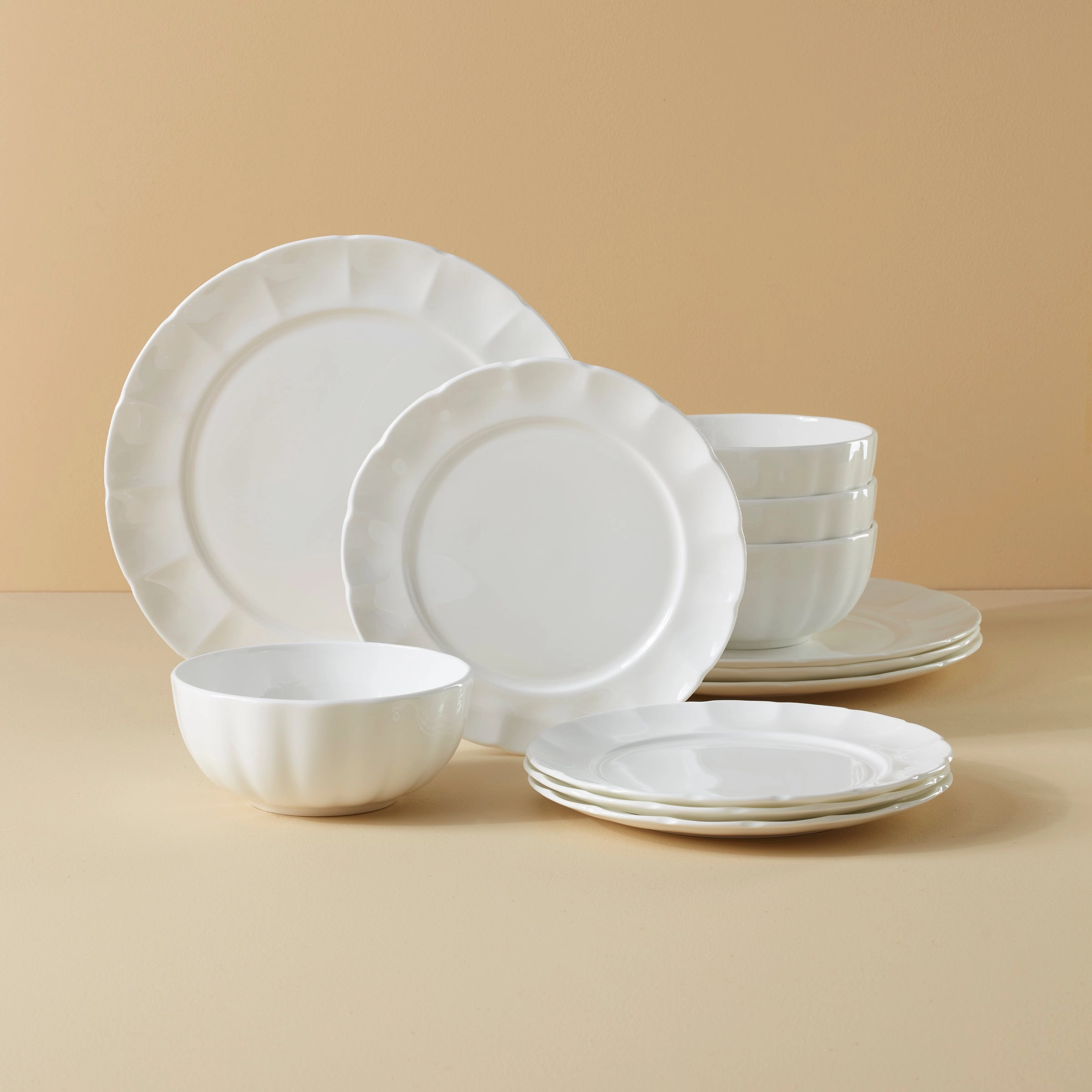 Manor 12-Piece Dinnerware Setmodern kitchen decor ,kitchen dinner set ,dinnerware 