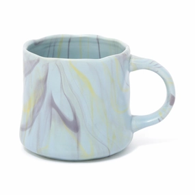 Marble Mug Blueglass cups ,personalized mugs 