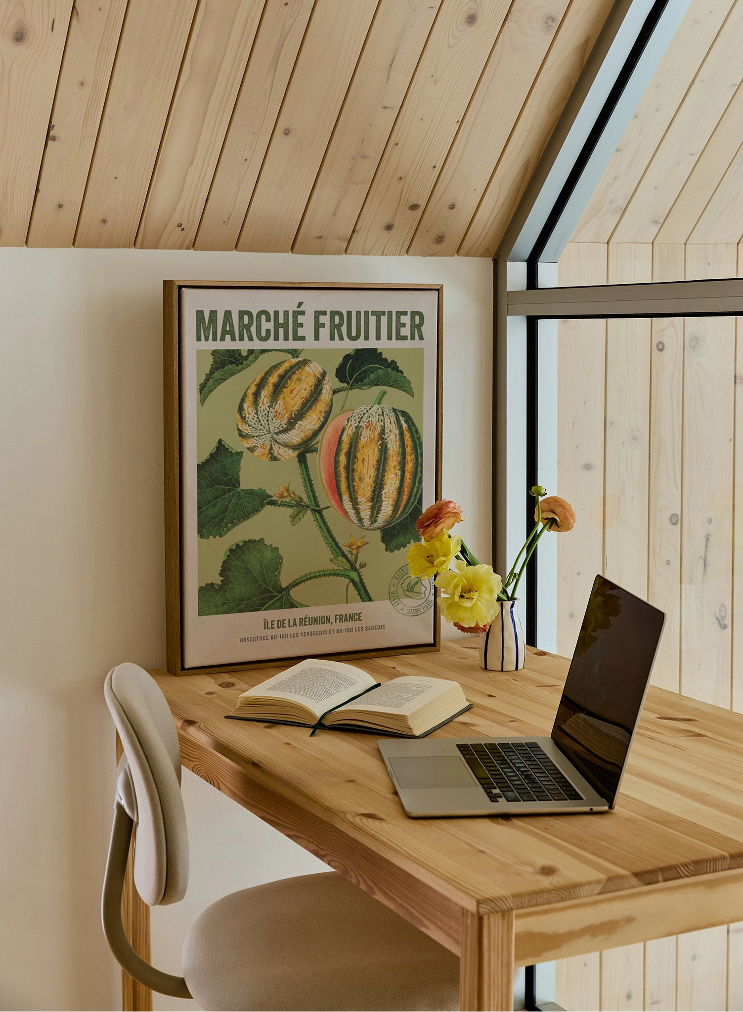 March Fruitier Reunion Island, Poster