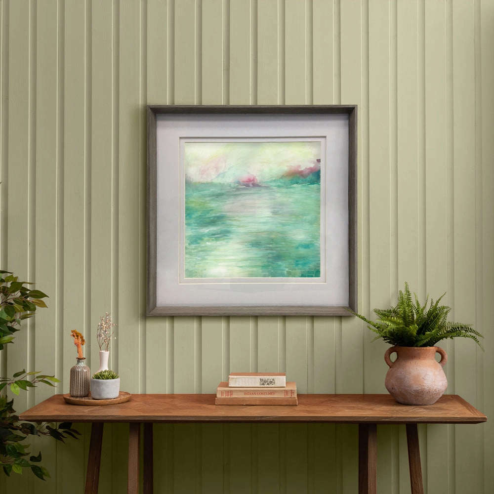 Maree Fern Framed Print Nut