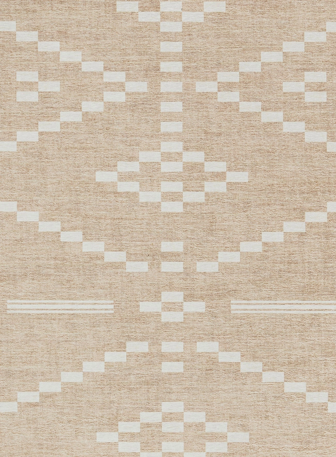 Marga Beige Ivory Indoor Outdoor Washable Rug