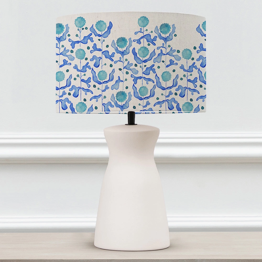 Mariani Eva & Albury Complete Table Lamp Cobalt