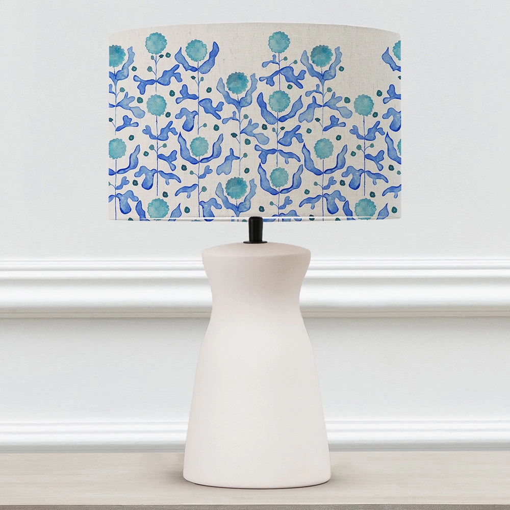 Mariani Eva & Albury Complete Table Lamp Cobalt