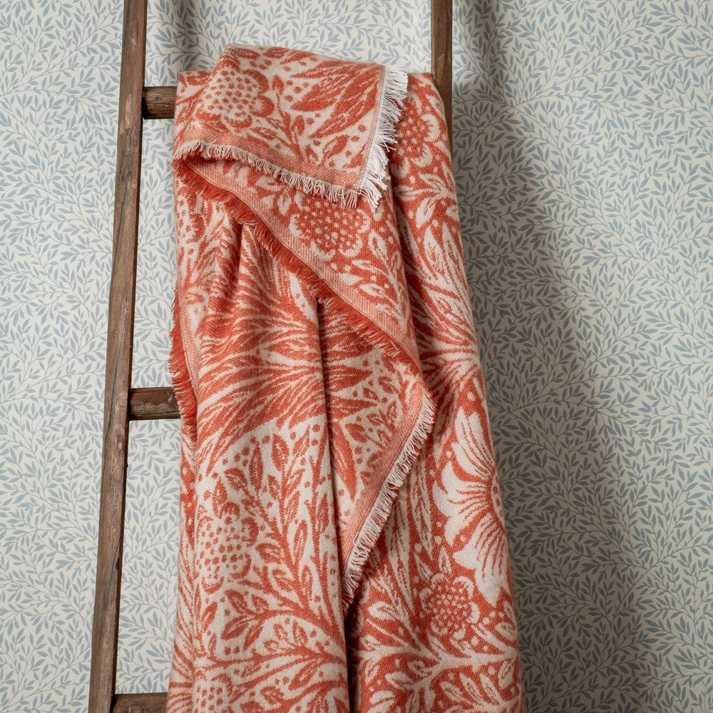 Marigold Jacquard Throw Russetbedding sets ,throw blankets 
