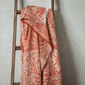 Marigold Jacquard Throw Russetbedding sets ,throw blankets 
