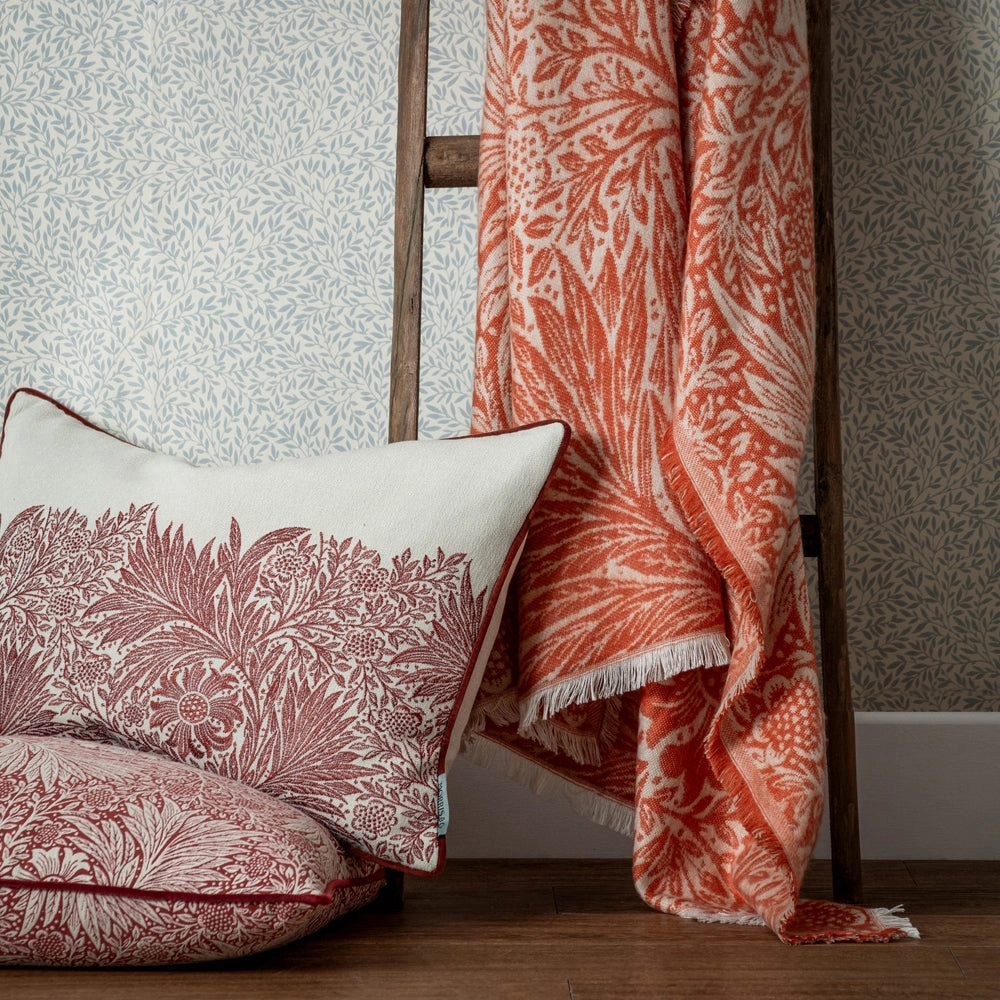 Marigold Jacquard Throw Russet
