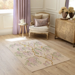 Mariposa Meadows Printed Rug Mauvemodern home decor ,home decor for bedroom 