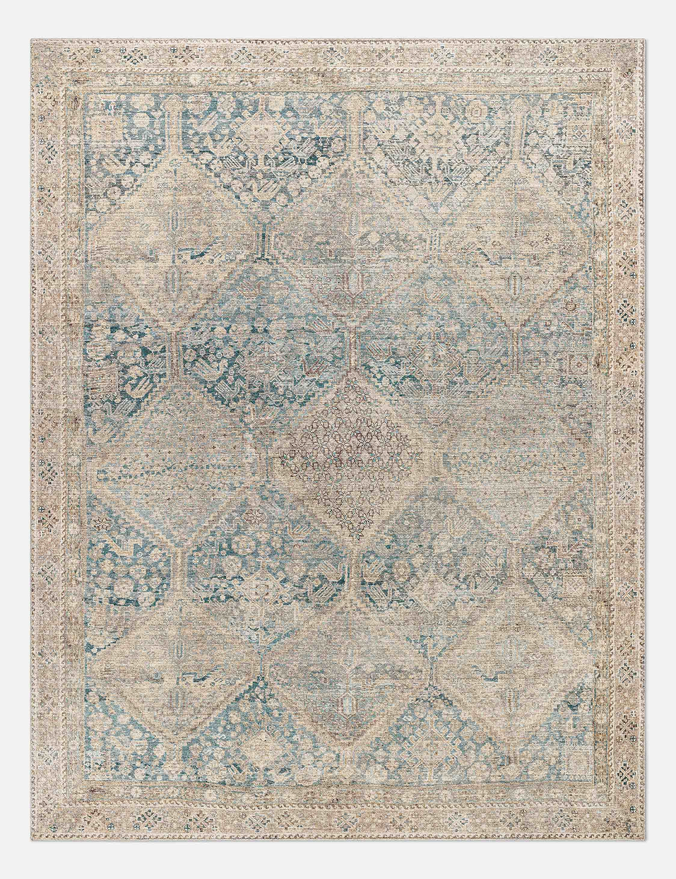Marlene I Rug by Becki Owens x Suryamodern color block patchwork rug