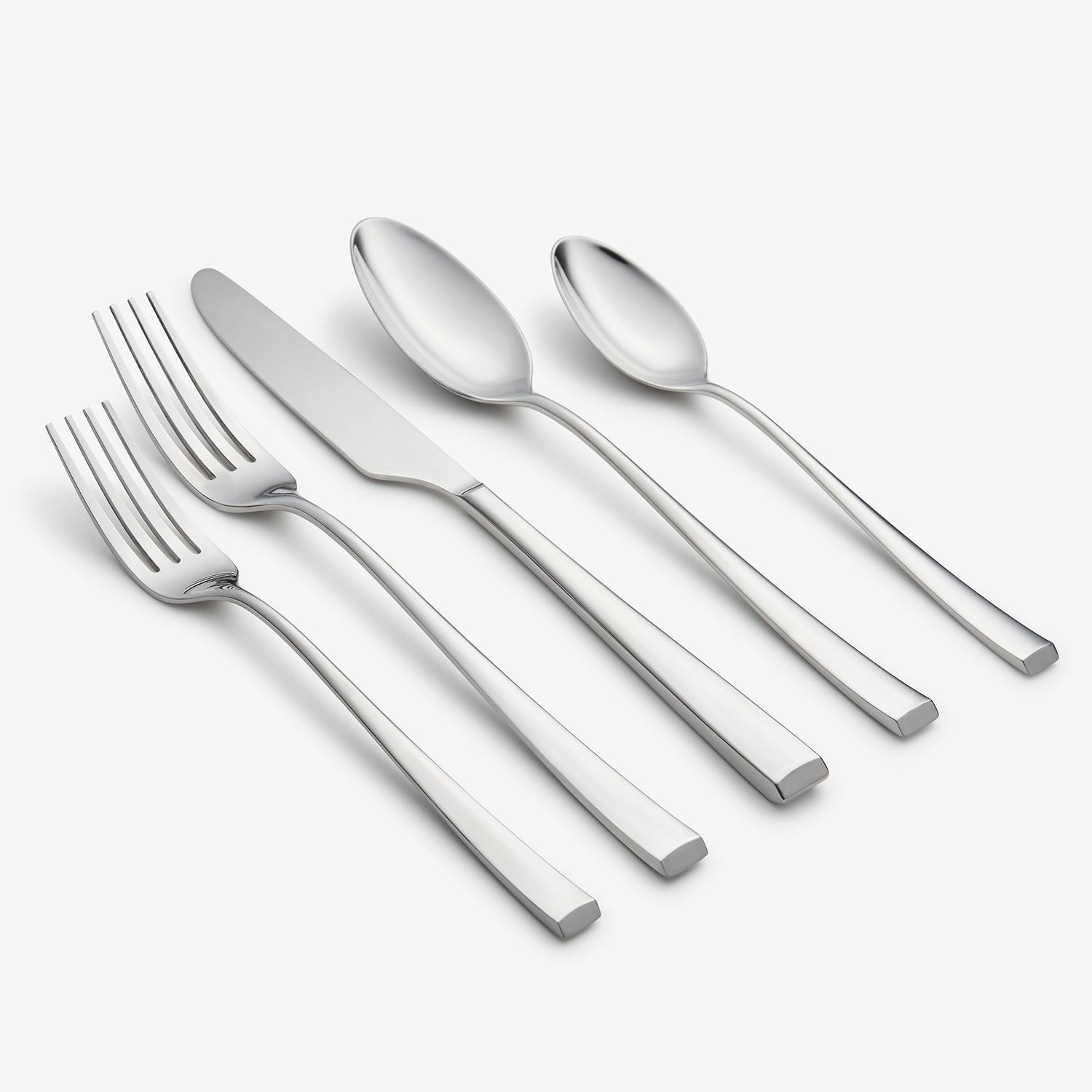 Marlise Mirror 20 Piece Flatware Seteco-friendly bamboo fiber tableware set 