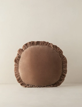 Mauree Velvet Round Pillowbedding sets ,throw blankets 