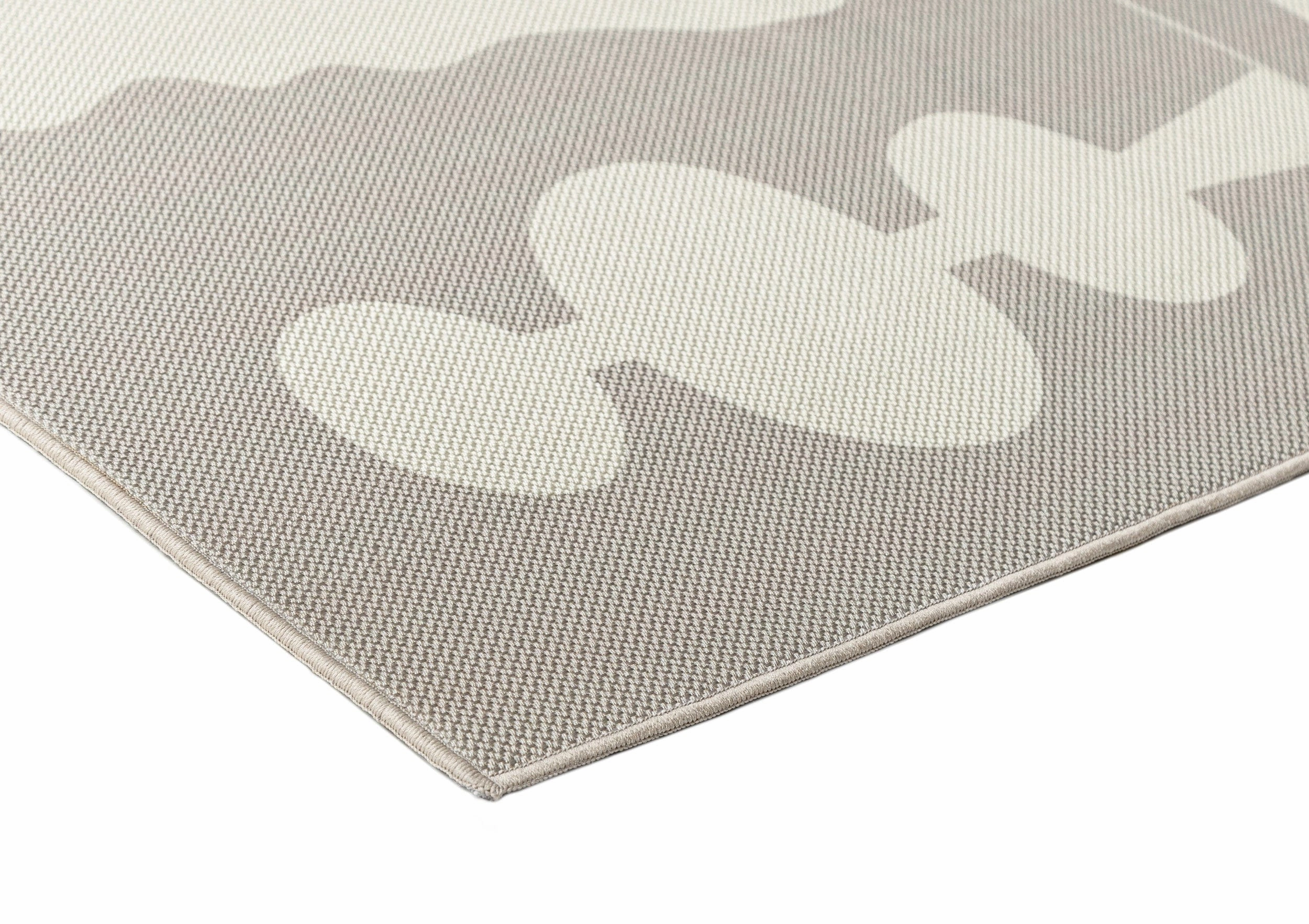 Maylee Grey Graphic Indoor Outdoor Washable Rug *NO RETURNS UNLESS FAULTY