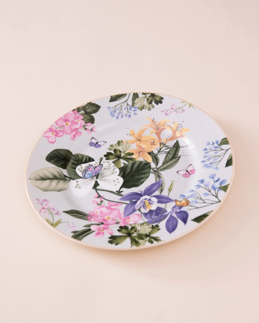 Meadow Butterfly Dinner Plate - Set Of 2
