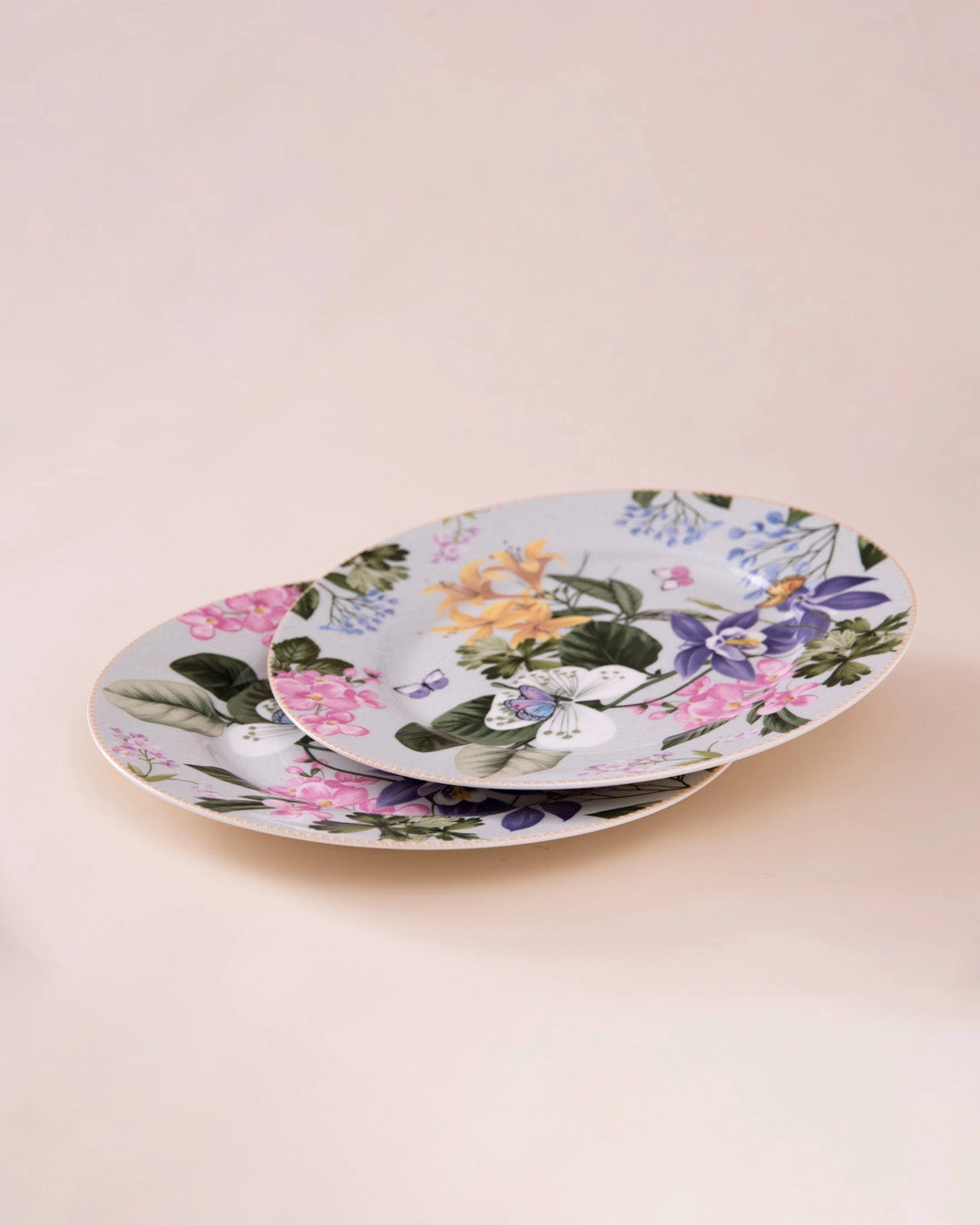Meadow Butterfly Dinner Plate - Set Of 2