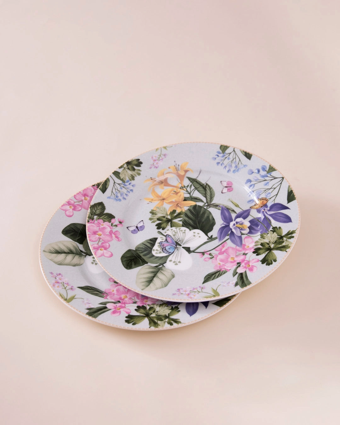 Meadow Butterfly Dinner Plate - Set Of 2