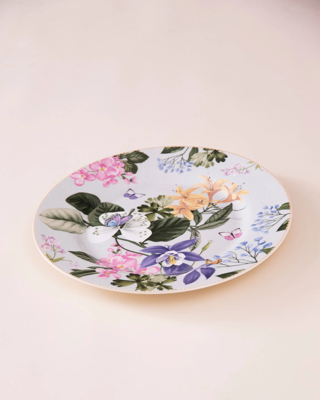 Meadow Butterfly Dinner Plate - Set Of 2